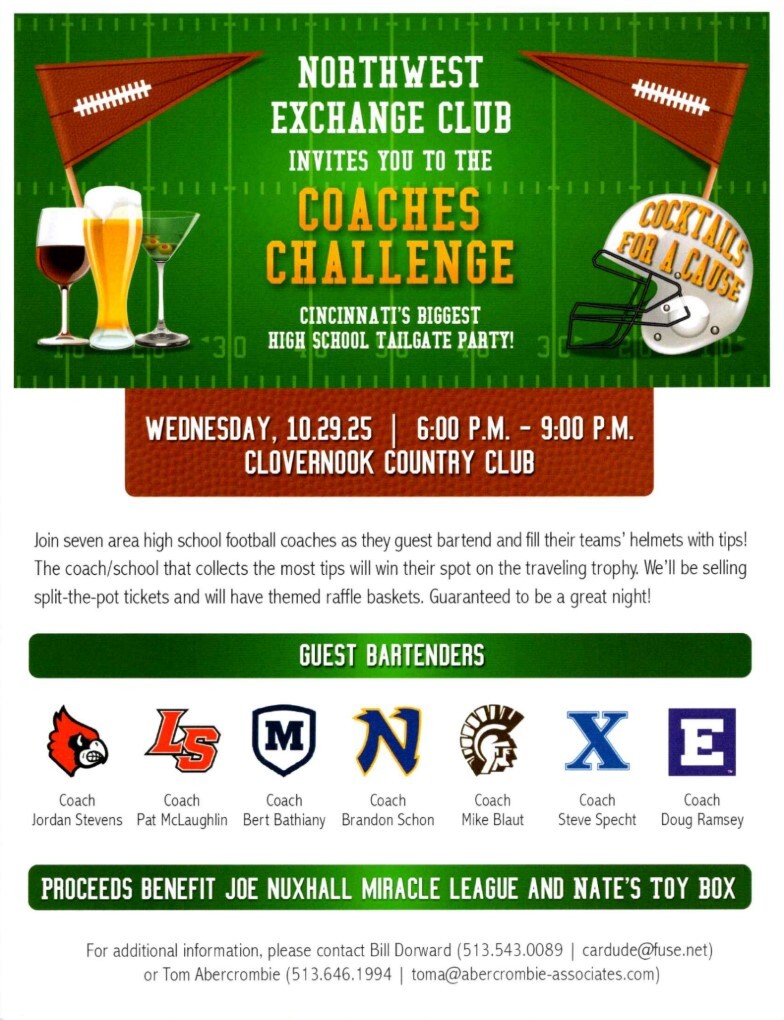 Northwest Exchange Club Coaches Challenge 2025